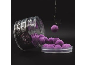 SQUAT CARP PLOVOUCÍ BOILIES POP-UP Plum Jam