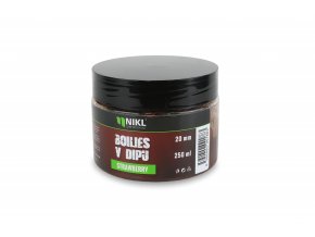 Nikl Boilies v dipu Strawberry 250ml (Varianta Nikl Boilies v dipu Strawberry - 24mm, 250ml)