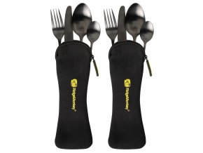 ridgemonkey sada priboru dlx cutlery set twin pack 2ks (1)