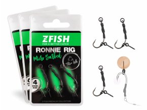 ZFISH Návazec Ronnie Rig (Velikost 4)