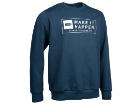 nash mikina make it happen coordinates jumper navy blue