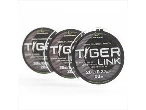 Gardner Fluorocarbonový vlasec Tiger Link 20m (Varianta 20Lb/0,37mm)