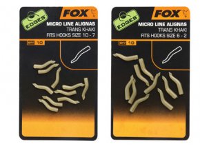 Fox kratší rovnátka na háček Edges Micro Line Aligna