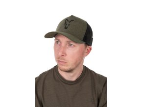 fox ksiltovka collection trucker cap green black
