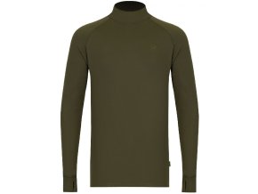 korda termo pradlo mock neck thermal ls shirt dark olive