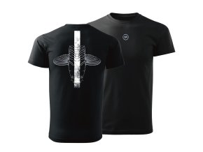 Giants fishing Tričko pánské černé Šupináč hlava (Varianta vel. XL)