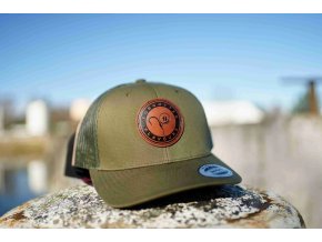 Forgotten Flavours kšiltovka retro mesh cap Olive