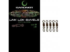 Gardner Obratlíky Covert Link Lok Swivels