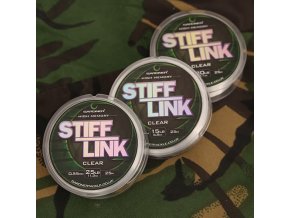 Vlasec Gardner Stiff-Link 25m (Varianta 0,55mm/ 11,3kg/ 25lb (green-zelená))