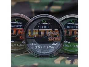 Gardner Splétaná šňůra Stiff Ultra Skin 20m/25lb(11,3kg) (Varianta Green)