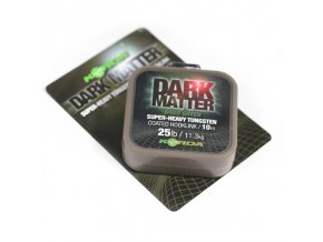 korda dark matter tungsten coated braid brown 18lb