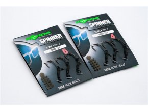 Korda Návazec Spinner Hook Section Curv 3ks