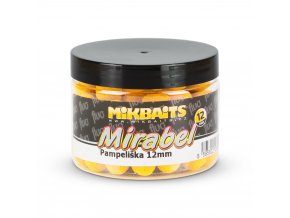 Mikbaits Mirabel Fluo boilie 150ml - Pampeliška 12mm