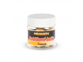 Mikbaits Rohlíkové boilie 50ml - Česnek