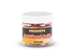 Mikbaits Rohlíkové boilie 50ml - Jahoda