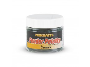 Mikbaits Feeder měkčené peletky 50ml - Česnek