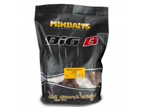 Mikbaits Legends boilie 1kg - BigB Broskev Black pepper 24mm