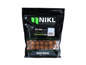 Nikl Hotové boilies Kill Krill Attractive (Varianta Nikl Ready boilie Kill Krill ATTRACTIVE 24mm, 1kg)