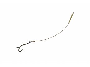 Carp´R´Us Hotový návazec - Ready Ronnie rig Strip-X Mat Brown (Varianta Carp´R´Us Ready Ronnie rig Strip-X  Mat Brown 25lbs - Predator 4, 2pcs)