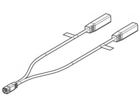 Humminbird 9 M SIDB Y 9-Pin Side Imaging Dual Beam Splitter Cable