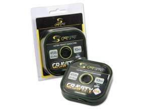 Carp Spirit Gravity UHL- Ultra Heavy Leadcore 10 m/20,4 kg/45 lb maskovací zelená