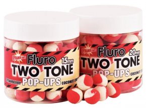 Dynamite Baits Pop-Ups Fluro Two Tone Strawberry&Coconut Cream 15 mm