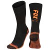 fox ponozky collection black orange thermolite long sock