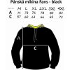 Mikbaits oblečení - Mikina Fans team černá 4XL