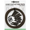 korda montaz basix lead clip action pack camo green 5 ks (1)