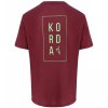 korda tricko le loyal tee burgundy (1)