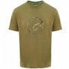 korda tricko le distressed logo tee olive