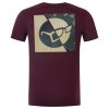 korda tricko le split tee burgundy (2)