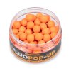 Mikbaits Mini Plovoucí fluo boilie 100ml - Broskev Pepř 10mm