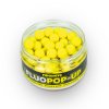 Mikbaits Mini Plovoucí fluo boilie 100ml - Banán Hruška 10mm