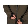 cfx201 207 fox sherpa tec 3 quarter jacket double zip detail
