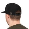 fox ksiltovka black camo flat peak snapback hat (3)