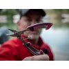 Hell-Cat Nůžky Scissor for braided line-S/S Claret-red