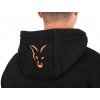 fox mikina collection hoody black orange (5)