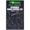 korda obratlik ptfe spinner ring swivel xx size 11