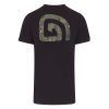 Trakker Tričko CR Logo T-shirt Black Camo