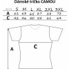 Mikbaits oblečení - Dámské tričko camou Ladies team M
