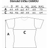 Mikbaits oblečení - Dámské tričko camou Ladies team XL