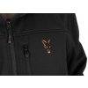 fox bunda collection soft shell jacket black orange (2)