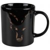 fox hrnek black and camo head ceramic mug