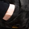 Mikbaits mikiny - Bunda se zipem Black Camou Sherpa černá XL