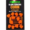 Korda umělá kukuřice Slow Sinking Corn Citrus Zing Orange 12 ks