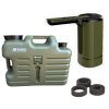 holdcarp set automaticka pumpa smart rechargeable tap kanystr cubic water carrier 18 l