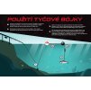 DK FISHING Teleskopická sumcová bójka M