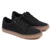 fox boty black canvas shoe