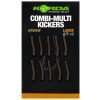 korda rovnatka combi multi kicker brown 10 ks